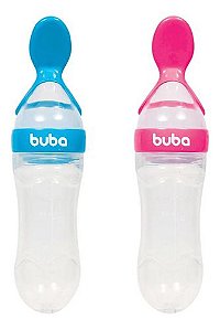 Colher Dosadora Infantil Papinha Mamadeira Leite Silicone