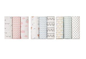 Kit Cueiro Bebe Flanelado Manta Papi 80x80 Cm Com 3 Unidades