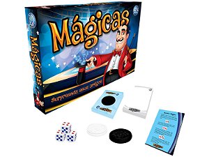 Jogo de Tabuleiro Kit Infantil Magica 35 Peças Gala 7 anos+