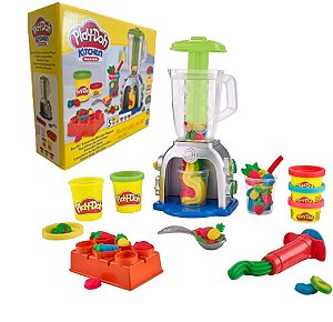 Conjunto Massinha Play Doh Smoothies Coloridos Potes Hasbro