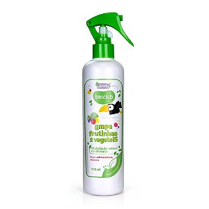 Limpa Frutinha E Vegetais Bioclub Baby Orgânico Higienizador