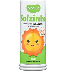 Protetor Solar Infantil Natural Orgânico Bioclub 60FPS Stick