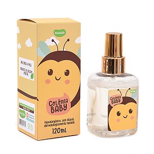 Perfume de Bebê Colônia Sem Álcool Infantil  Bioclub 120ml