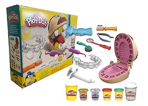Massinha De Modelar Play Doh Brincando de Dentista - Hasbro