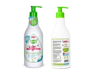 Limpa Mamadeiras Detergente Orgânico E Vegano Bioclub Bebê