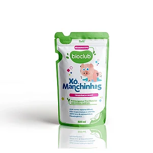 Pré Lavagem E Tira Manchas Xô Manchinhas 500ML Bioclub Refil