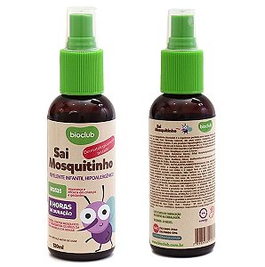 Repelente Bebe Infantil Natural Sai Mosquitinho 8hr 120ml