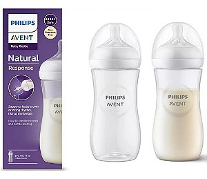 Kit Mamadeiras Anticólica Philips Avent Antivazamento Petála 2un -330ml