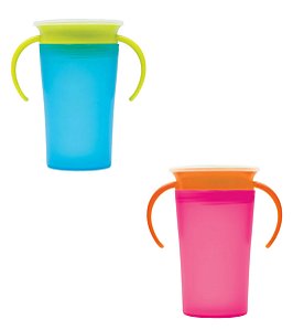 Copo 360° Treinamento Infantil Antivazamento Buba Silicone
