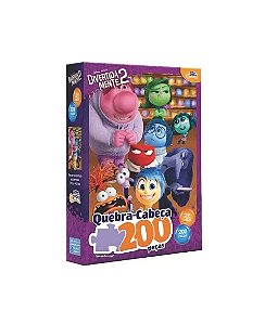 Quebra Cabeça 200 Peças DIvertida Mente 2 Infantil 7+