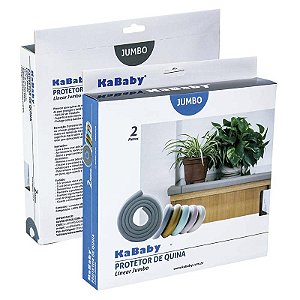 Protetor De Quina Linear Jumbo Madeira Kababy Segurança