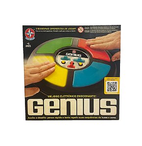 Jogo Genius Retrô Estrela Brinquedo Clássico Memória Família