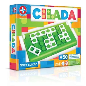 Jogo Cilada Estrela Brinquedo Pedagógico Raciocínio Lógico