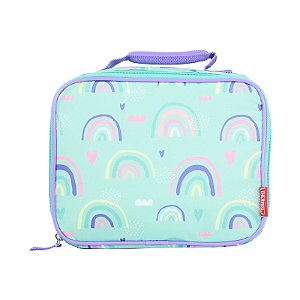 Lancheira Térmica Infantil Com Isolamento Thermos Arco Iris