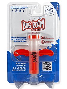 Dispositivo Para Remoção de Picada Insetos bug Boom Laranja