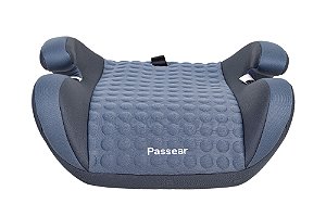 Cadeira de Carro Assento de Elevação Passear Cinza Até 36kg