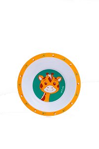 Bowl Infantil Girafinha Sol Petit Piá Tigela Papinha