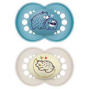 Chupeta Original Day&night Mam - 16+ Meses - Embalagem Dupla