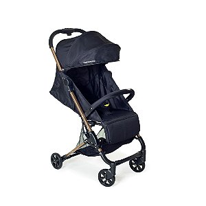 Carrinho De Bebê Nico Gold Galzerano 15kg Preto Leve Passeio