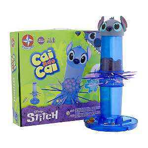 Jogo Cai Não Cai Stitch Estrela Original Infantil Divertido
