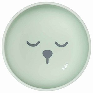 Bowl Infantil Buba Com Ventosa Antiderrapante IA Gummy Verde