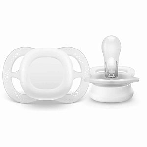 Chupeta Avent Ultra Start 0-2 Meses Philips Branca Neutra