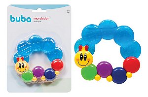 Mordedor Para Bebe De Agua Buba Com Massageador De Gengiva