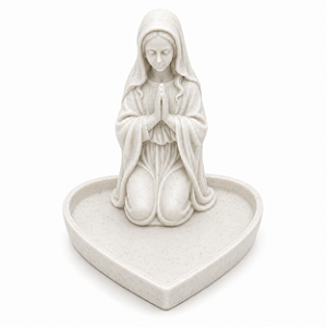 Mini Porta Terço Virgem Maria Decoração Cantinho Oração