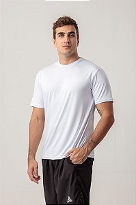 CAMISETA DRYFIT MASCULINA BRANCA