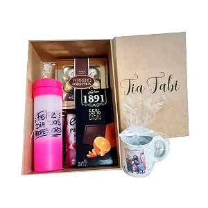 Caixa Presente Personalizada (Kit Vida Doce)