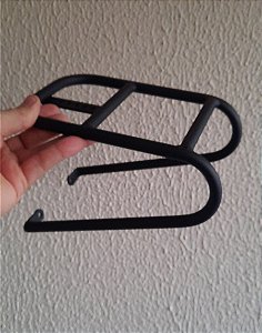 Bagageiro dianteiro Toni Rack's Vbrake Mini 15x25cm  PINTURA ELETROSTÁTICA