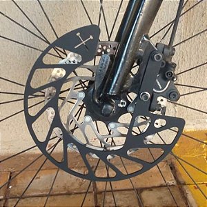 Protetor de Disco Toni Rack's para Bike Polo Aço Carbono