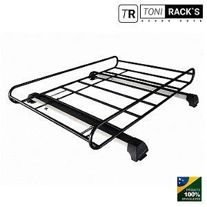 Bagageiro De Teto De Carro Toni Racks Tipo Cesto "G" 120 X 83cm