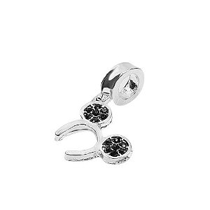 Berloque Tiara Mickey com Strass