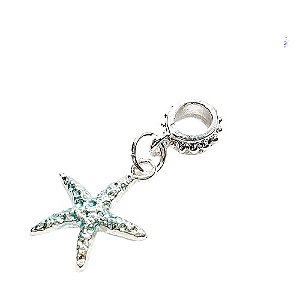 Berloque Estrela do Mar Banhado em Prata 925