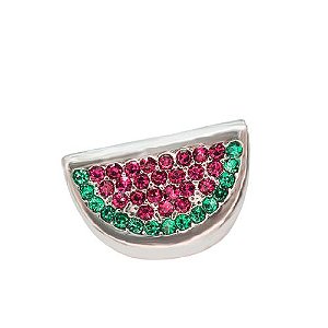 Berloque Separador Melancia com Strass