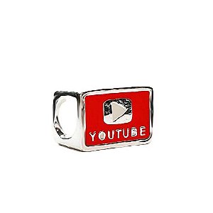 Separador Youtube  Banhado a Prata