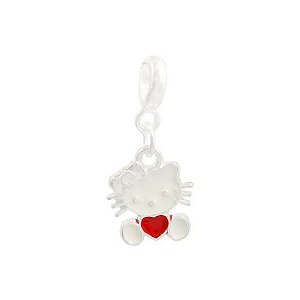 Berloque Hello Kitty Pandora Life Banhado A Prata 925
