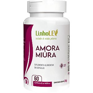 Amora Miura 60 Cápsulas Linho Lev