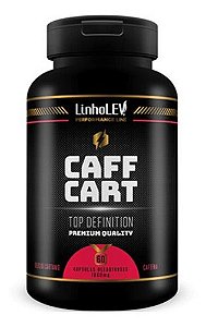 Caff Cart Cafeína 1g 60 Cápsulas - Linho Lev	