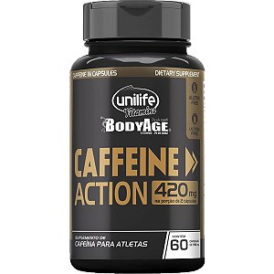 Caffeine Action 700MG 60 Cápsulas - Unilife