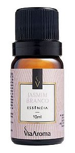 Essência Jasmim Branco 10ml Via Aroma