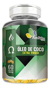 Óleo De Coco 1000g 60 Cápsulas - Flora Nativa	