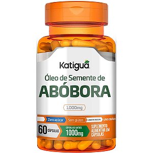 Óleo de Semente de Abóbora 60 Cápsulas Katiguá