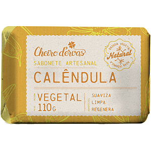 Sabonete de Calêndula 110g Cheiro D'ervas