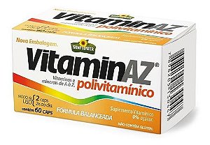 Multivitaminico Vitamin Az 750mg 60 Cápsulas - Sunflower
