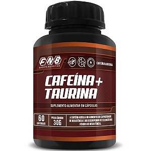 Cafeína E Taurina 500mg 60 Cápsulas - Flora Nativa	