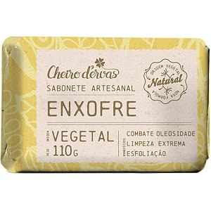 Sabonete de Enxofre 110g Cheiro D'ervas