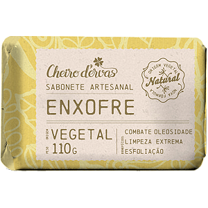 Sabonete de Enxofre 110g Cheiro D'ervas