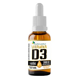 Vitamina D3 2000UI Gotas 30ml Flora Nativa